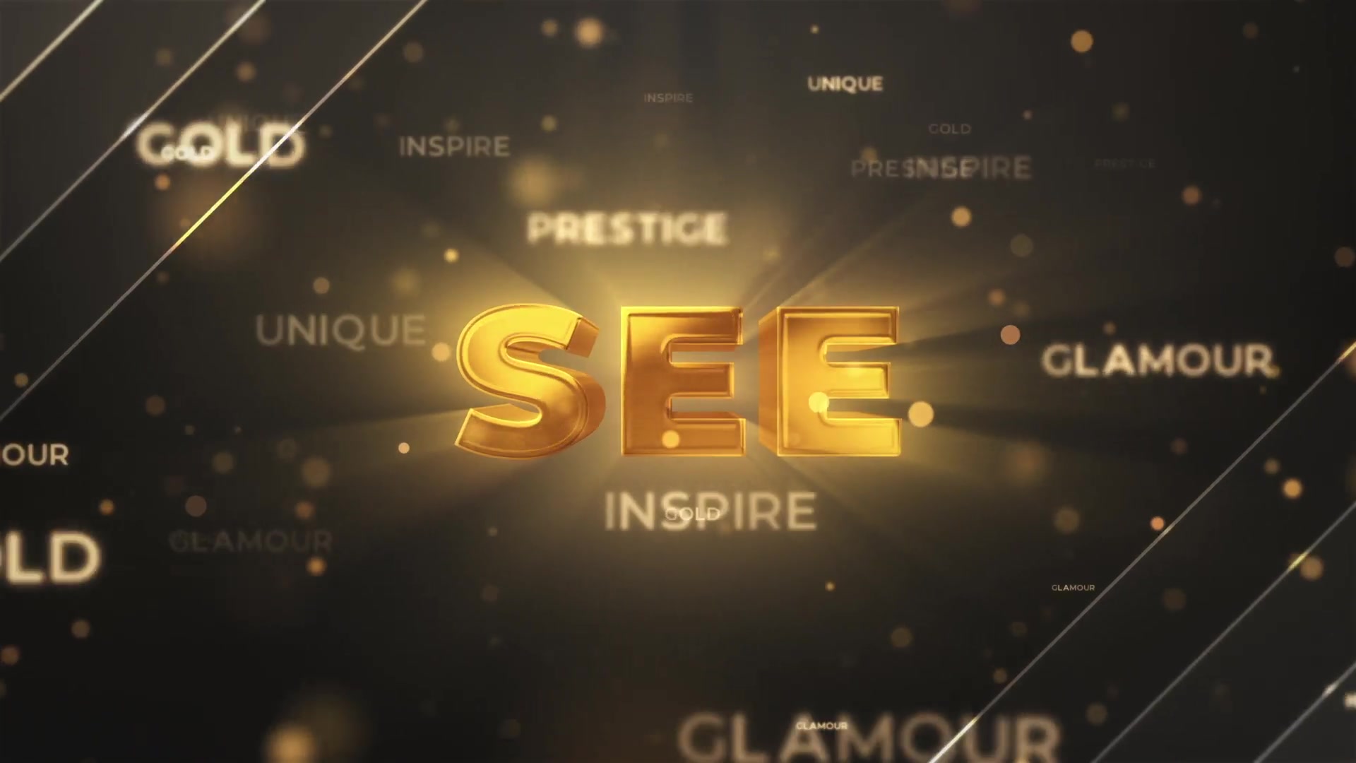 Gold Countdown Intro Videohive 29731436 After Effects Image 9