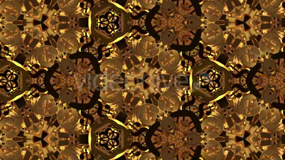 Gold Currency Kaleidoscope - Download Videohive 20509134