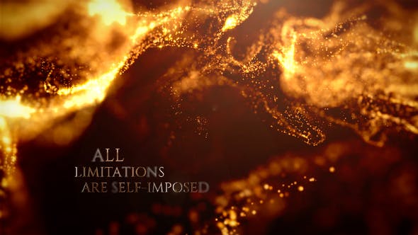 Gold Dust Particle Sequence - 28459574 Download Videohive