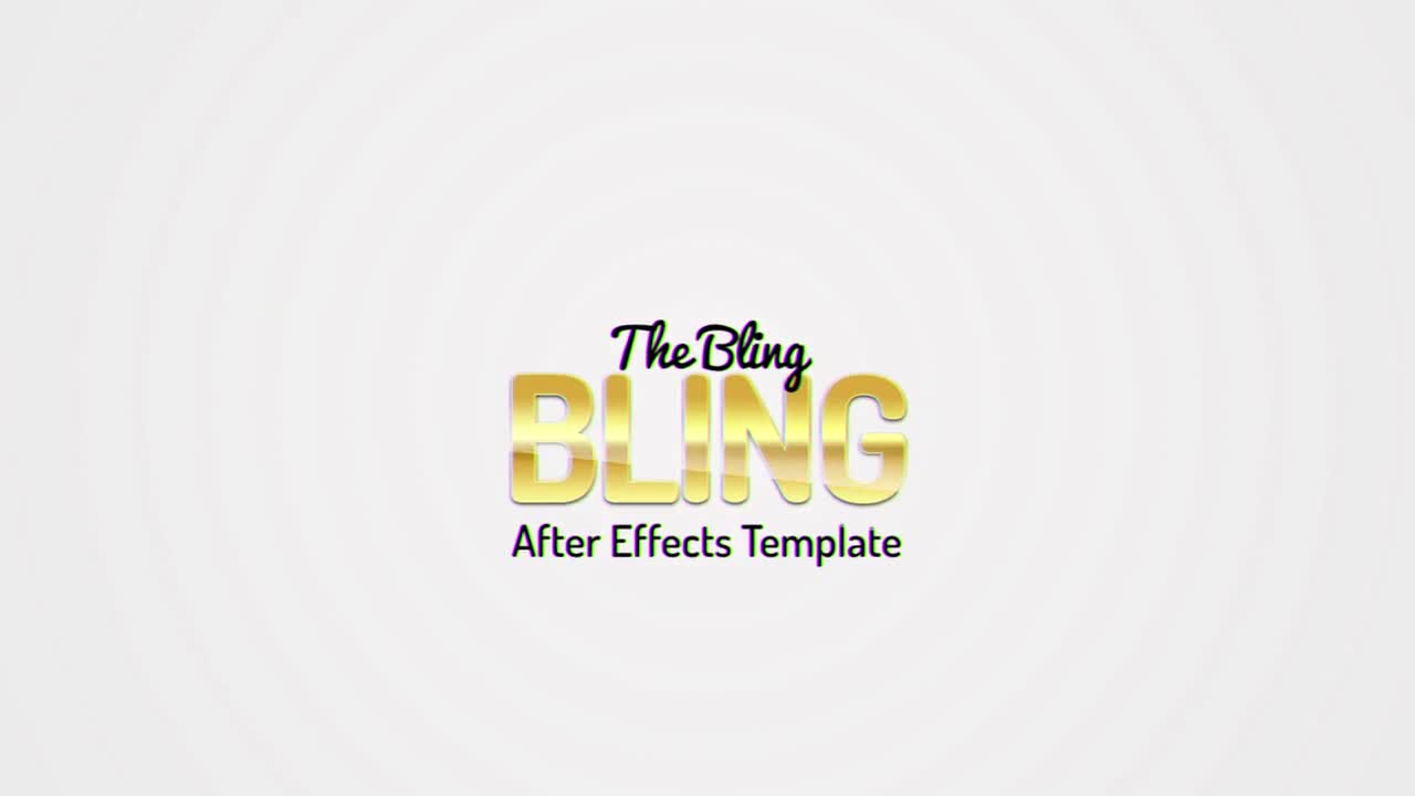 Gold Elegant Trailer kit The Bling Bling Videohive 17117287 After Effects Image 1