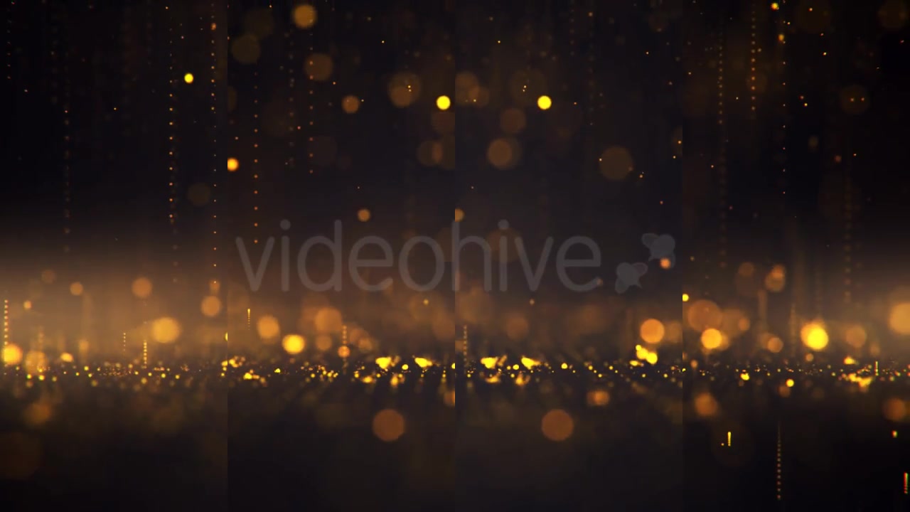 Gold Falling Particles Backgrounds Videohive 13845329 Motion Graphics Image 10