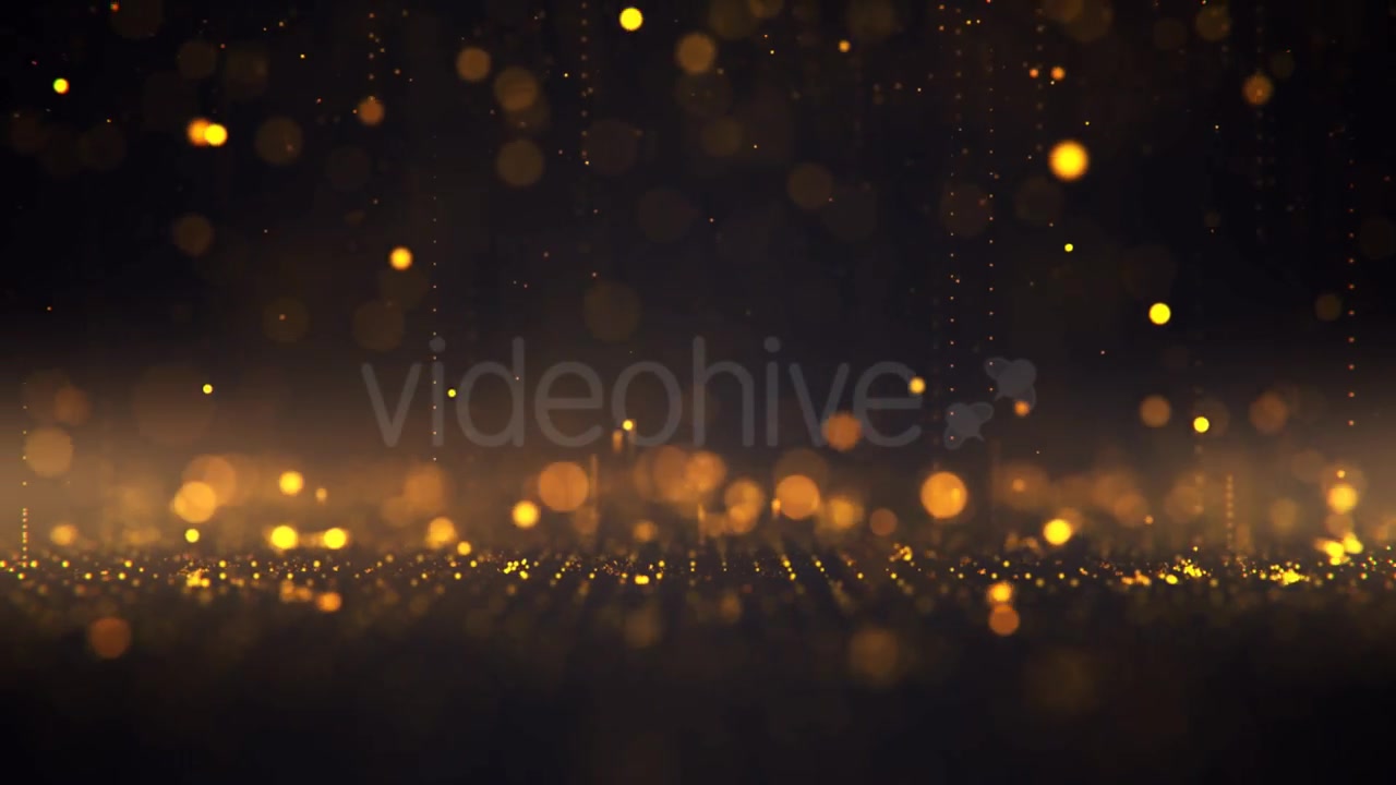 Gold Falling Particles Backgrounds Videohive 13845329 Motion Graphics Image 6