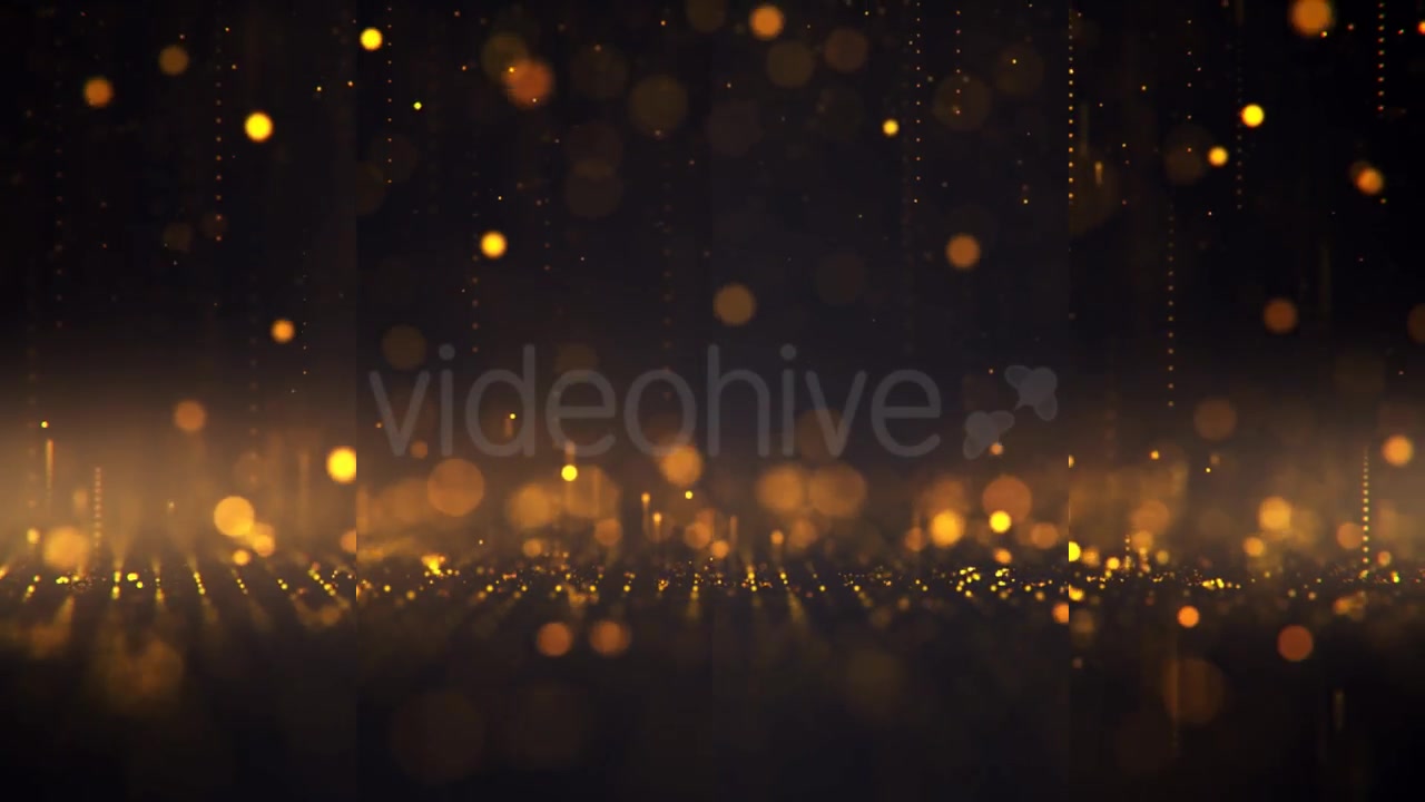 Gold Falling Particles Backgrounds Videohive 13845329 Motion Graphics Image 9