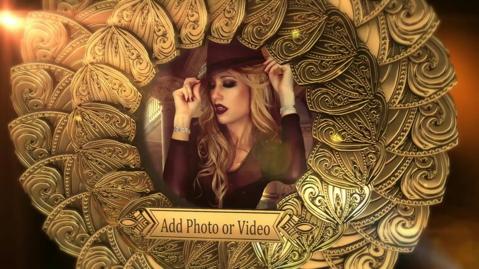Gold Frame Ornament Slideshow Videohive 24001346 After Effects Image 7