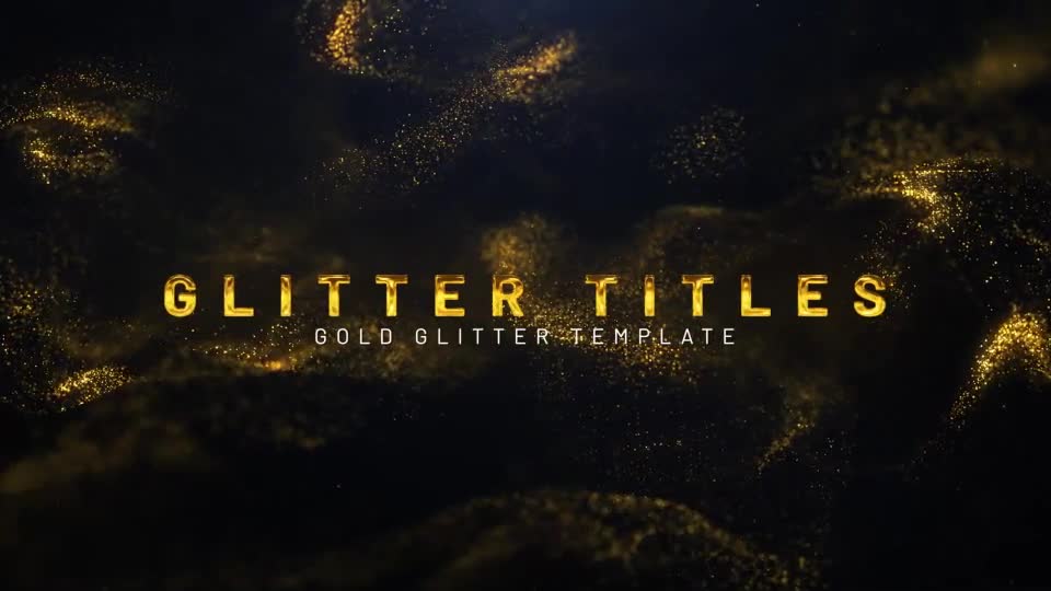 Gold Glitter Opener Videohive 40246285 After Effects Image 1