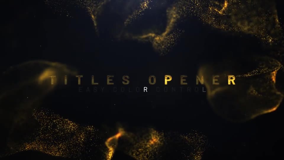 Gold Glitter Opener Videohive 40246285 After Effects Image 2