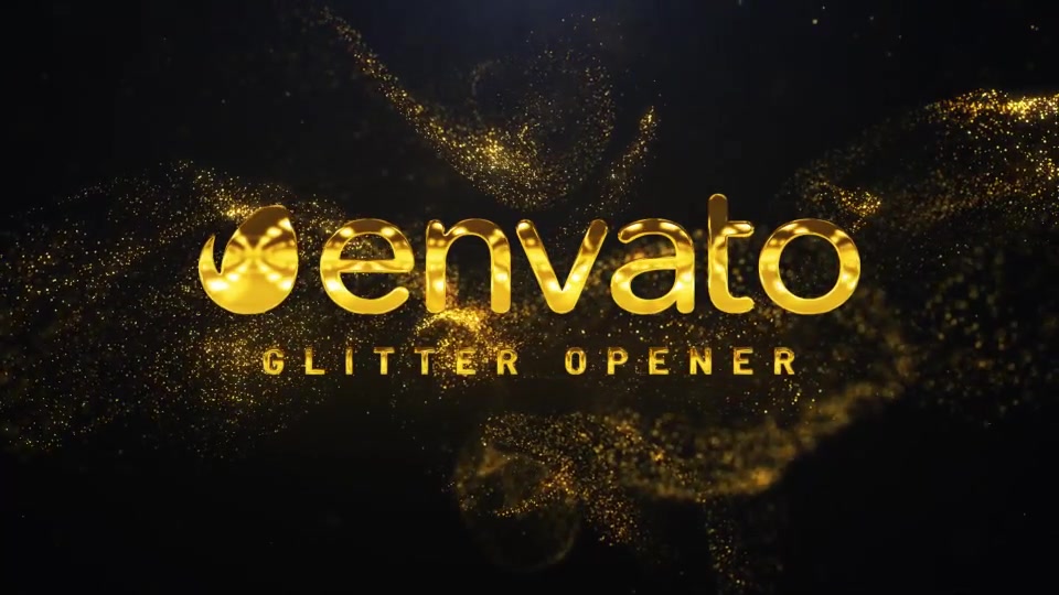 Gold Glitter Opener Videohive 40246285 After Effects Image 6