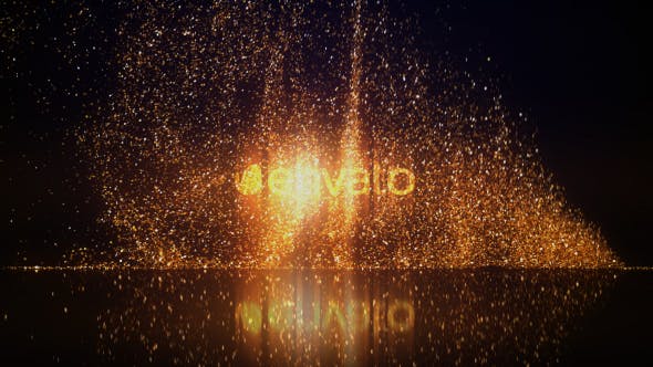 Gold Glitters Logo Reveal - Download Videohive 21373742