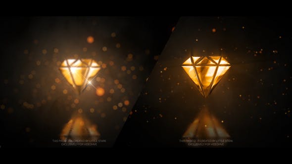 Gold Glossy Luxury Logo - 23387493 Videohive Download