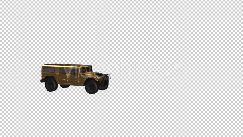 Gold Hummer - Download Videohive 20386686