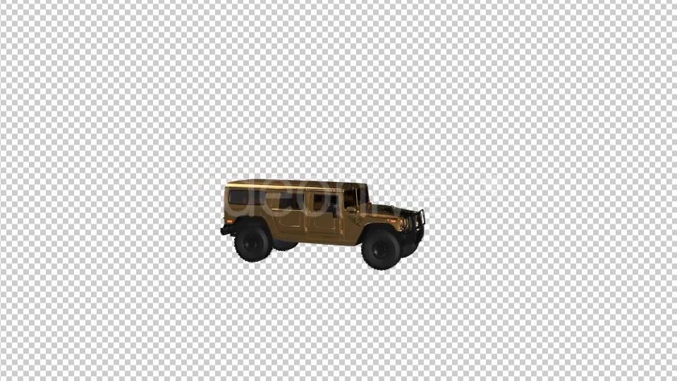 Gold Hummer - Download Videohive 20386686
