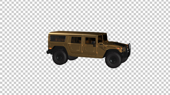 Gold Hummer - Download Videohive 20386686