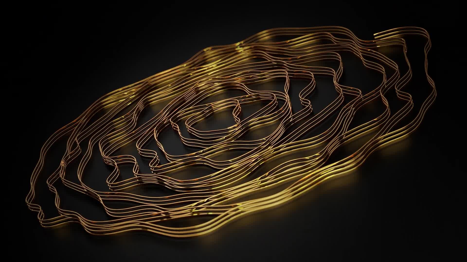 Gold Lines Logo Videohive 31530330 After Effects Image 1