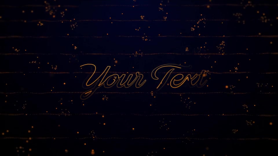 Gold Logo Reveal (Particles Opener) Videohive 23329933 After Effects Image 4