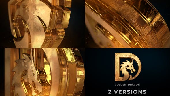 Gold Logo Reveal - Videohive Download 33121350