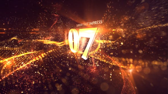 Gold Luxury Countdown - Videohive 22050278 Download
