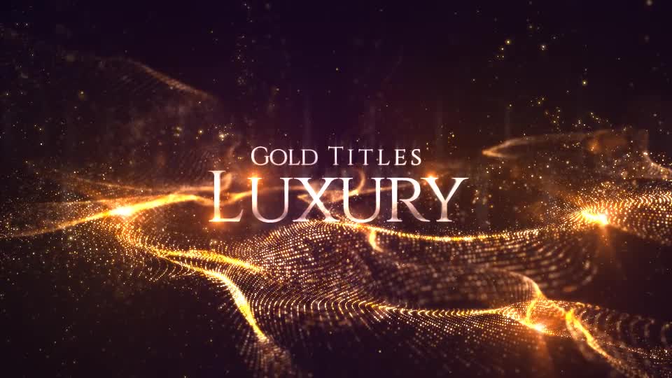 Gold Luxury Titles Videohive 21132629 After Effects Image 1
