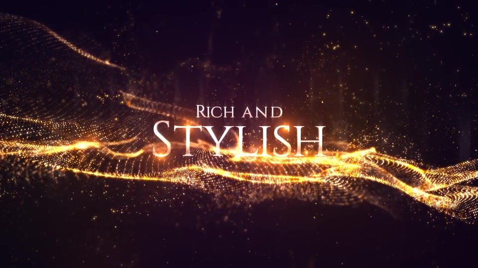 Gold Luxury Titles Videohive 21132629 After Effects Image 5