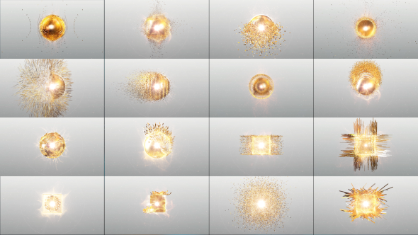 Gold Package of Logos - Download Videohive 14391758