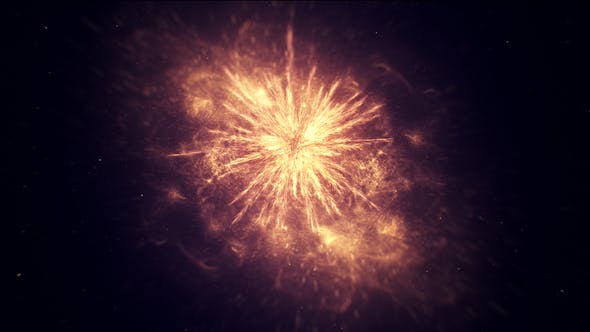 Gold Particle Explosion Logo - Videohive 36489031 Download