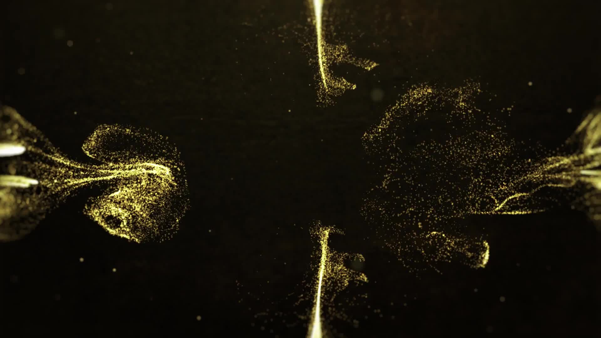 Gold Particle Logo Videohive 23201987 After Effects Image 1