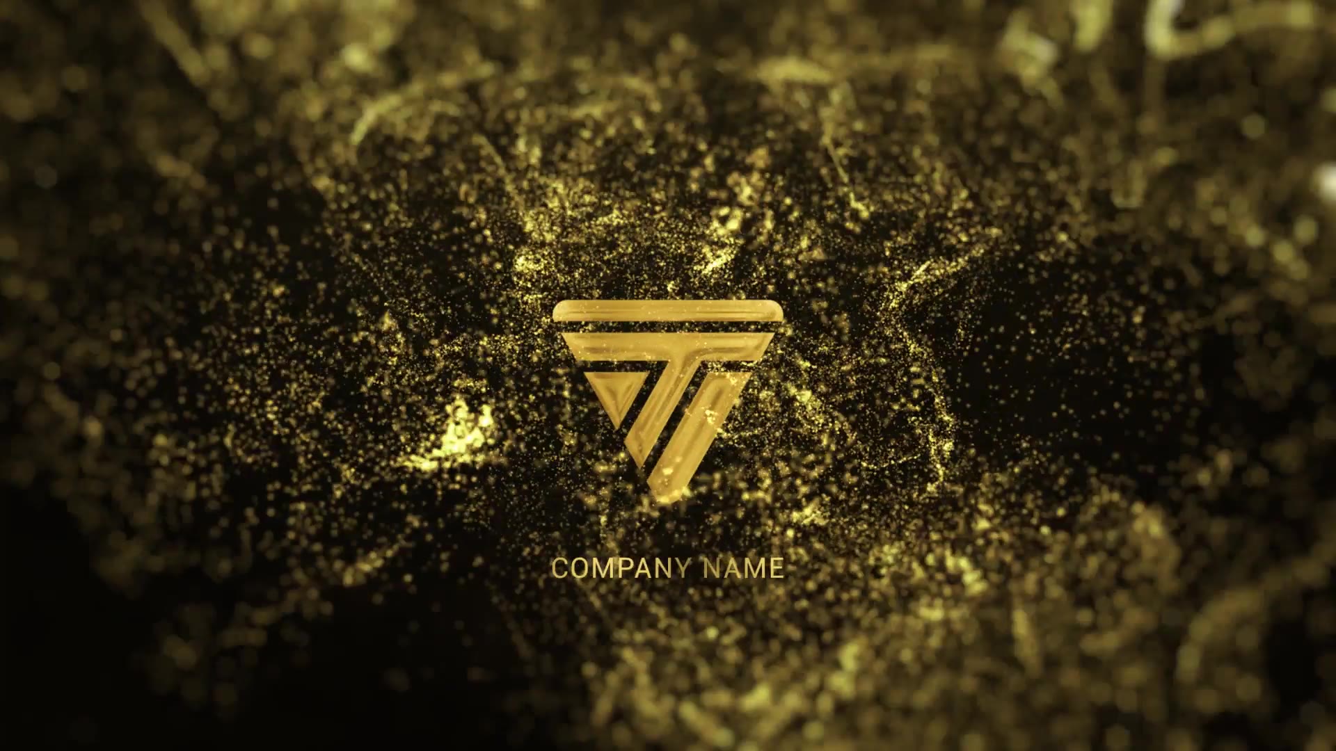 Gold Particle Logo Videohive 23201987 After Effects Image 3