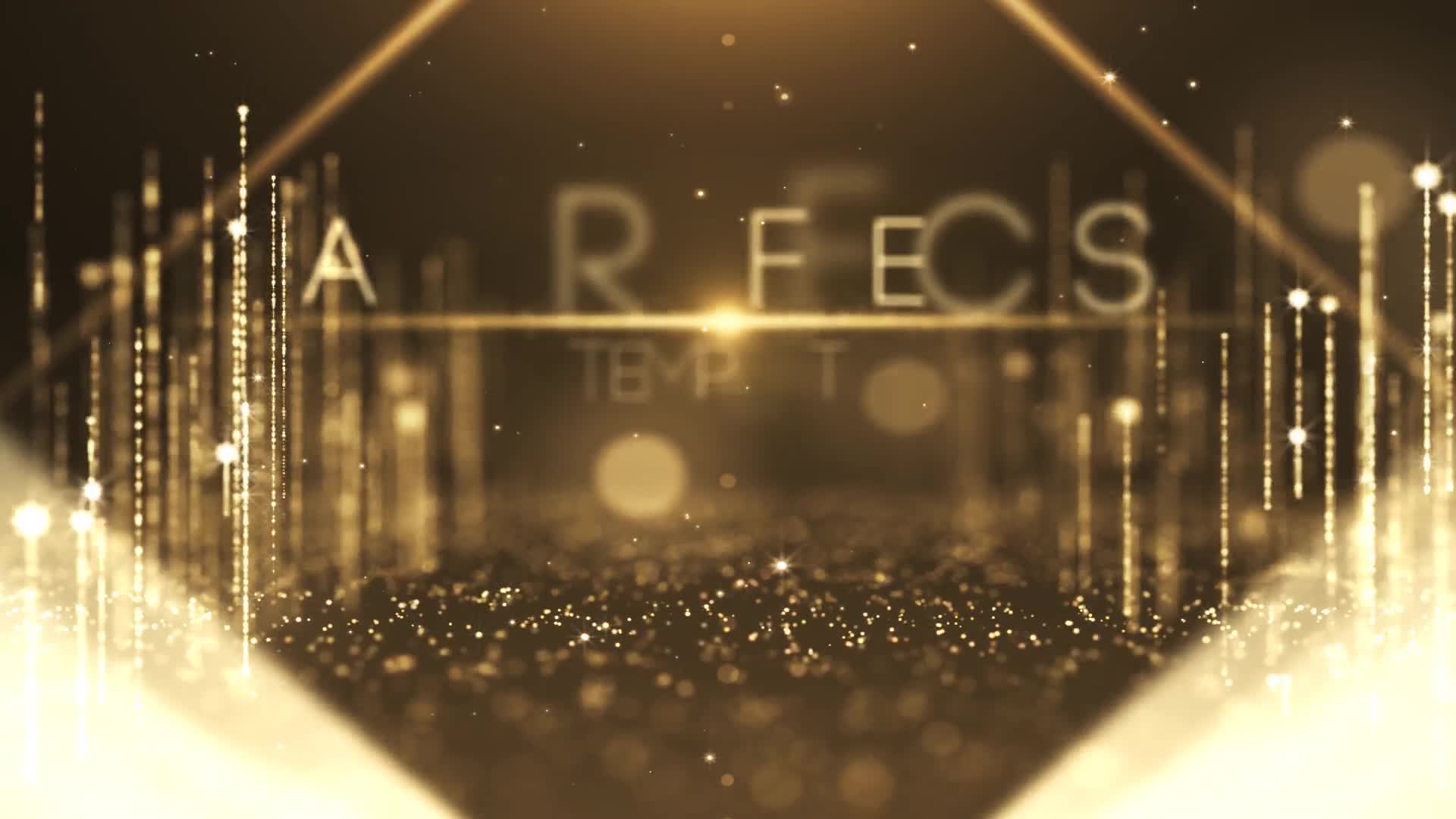 Gold Particles Awards Show Videohive 23606608 After Effects Image 1