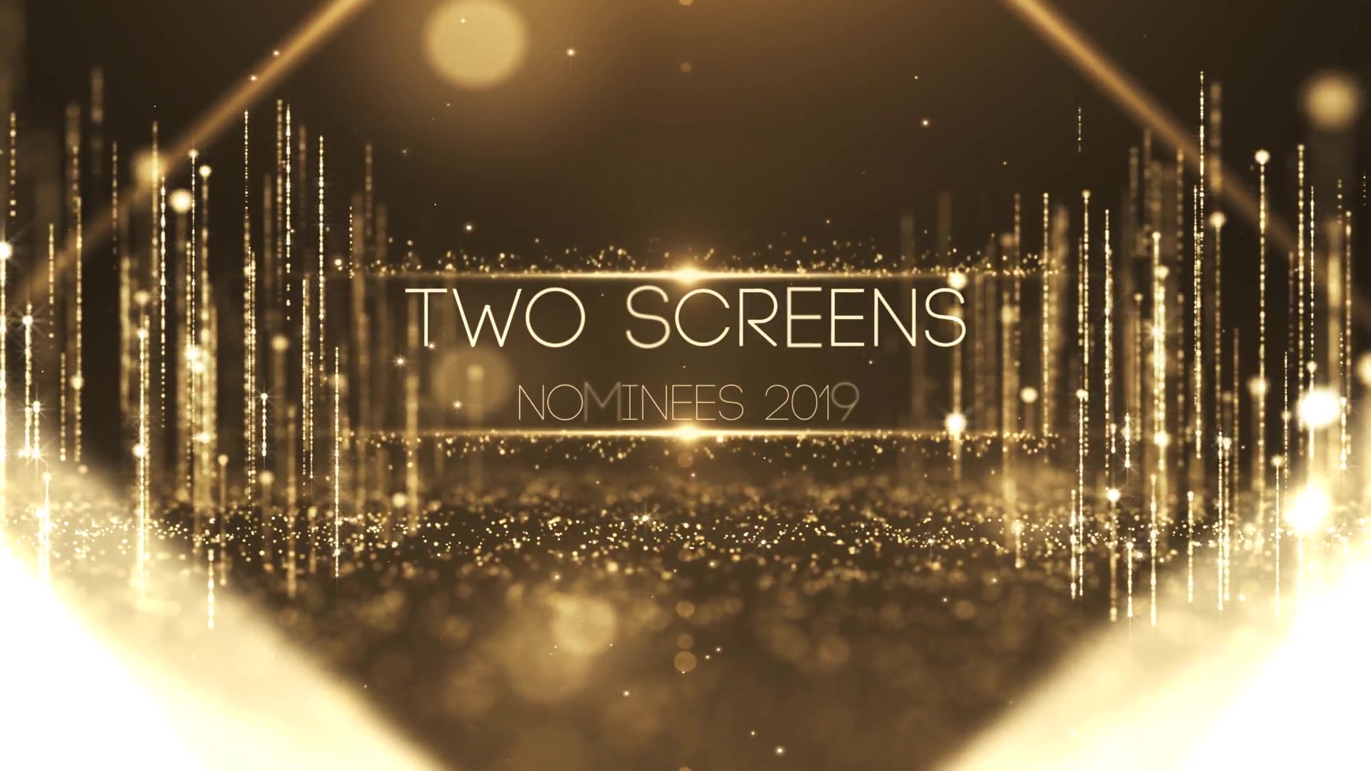 Gold Particles Awards Show Videohive 23606608 After Effects Image 9