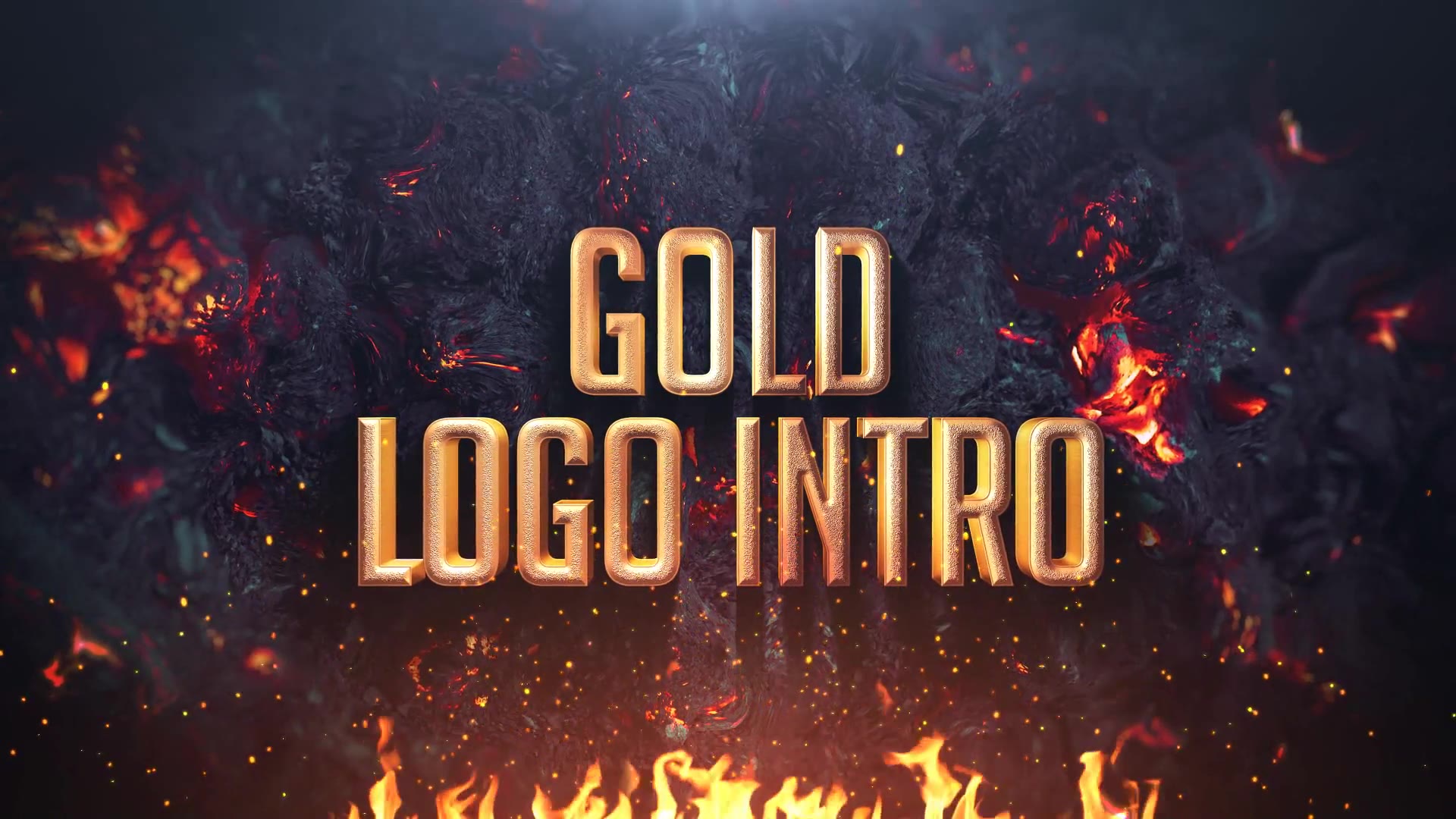 Gold Particles Logo Intro Videohive 30270705 After Effects Image 3