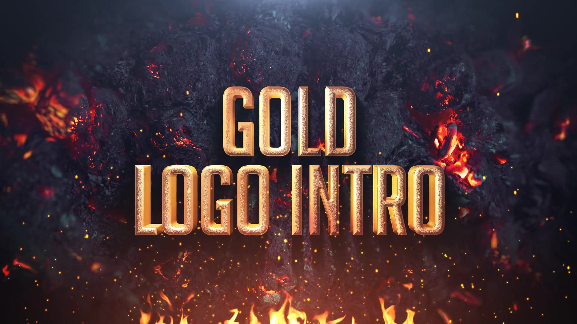Gold Particles Logo Intro Videohive 30270705 After Effects Image 4