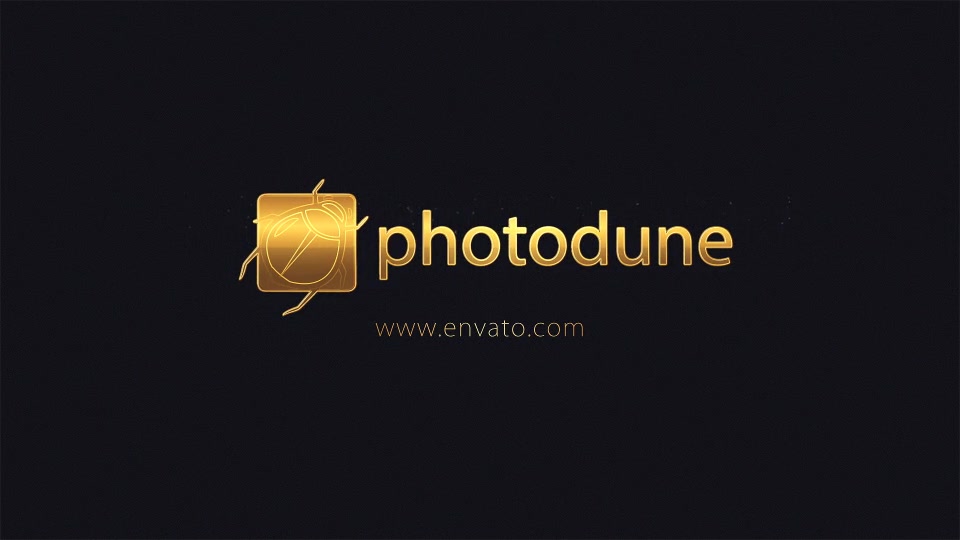 Gold Particles Logo Pack - Download Videohive 8409433