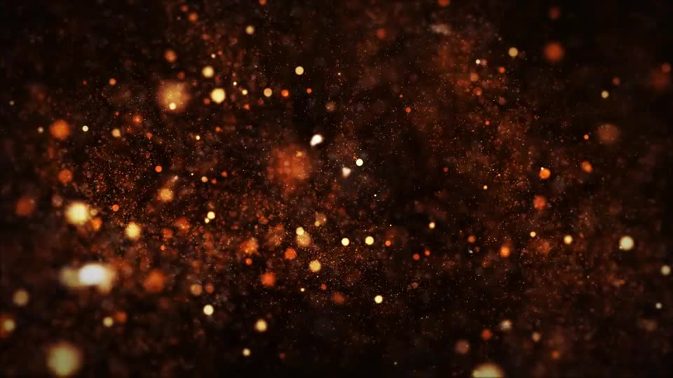 gold particles logo reveal after effects project free download