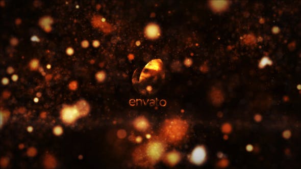 Gold Particles Logo Reveal - Download 23974624 Videohive
