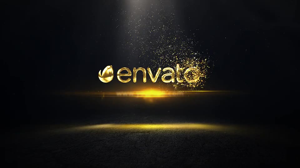 Gold Particles Logo Videohive 23331041 After Effects Image 2