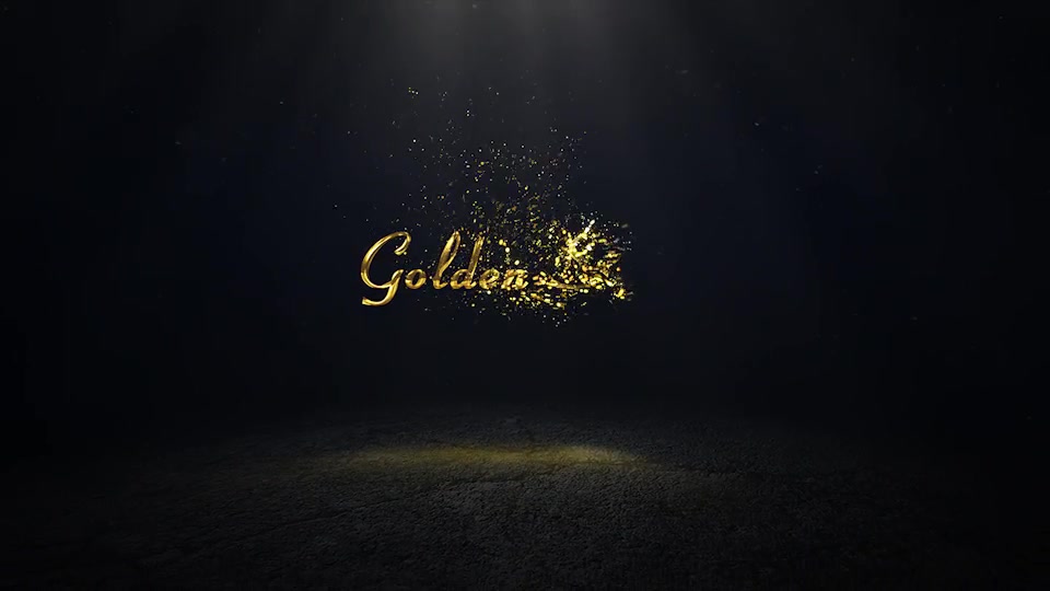 Gold Particles Logo Videohive 23331041 After Effects Image 5