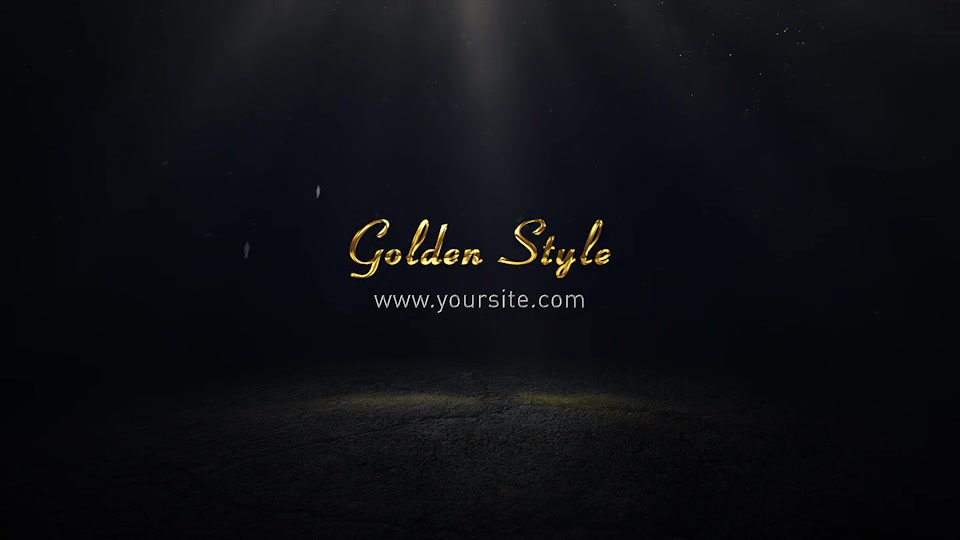 Gold Particles Logo Videohive 23331041 After Effects Image 7