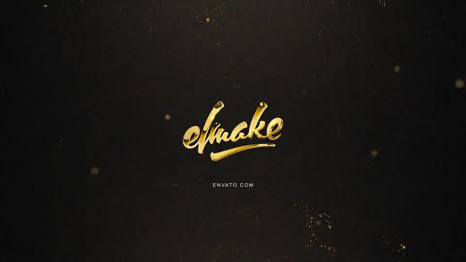 Gold Particles Logo Videohive 26580796 After Effects Image 11