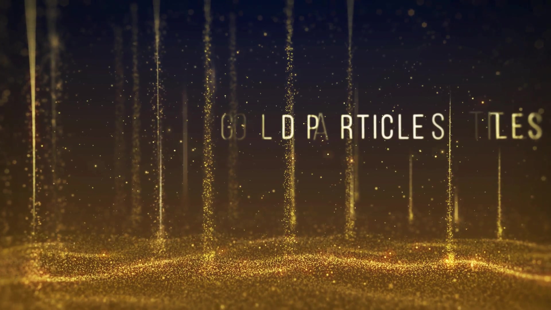 Gold Particles Titles Videohive 31513696 After Effects Image 3