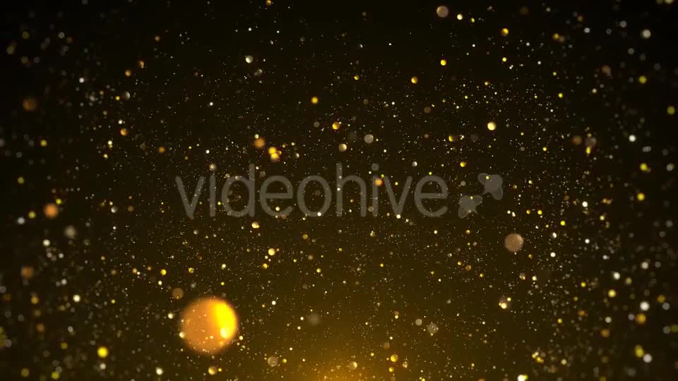 Gold Particles Videohive 21263086 Motion Graphics Image 1
