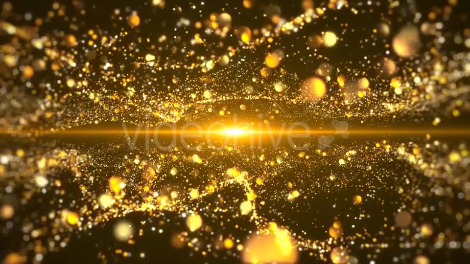 Gold Particles Videohive 21263086 Motion Graphics Image 5