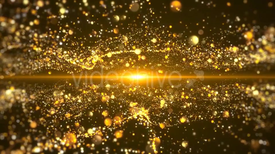 Gold Particles Videohive 21263086 Motion Graphics Image 6
