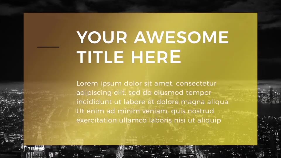 Gold Presentation Videohive 20682309 After Effects Image 3