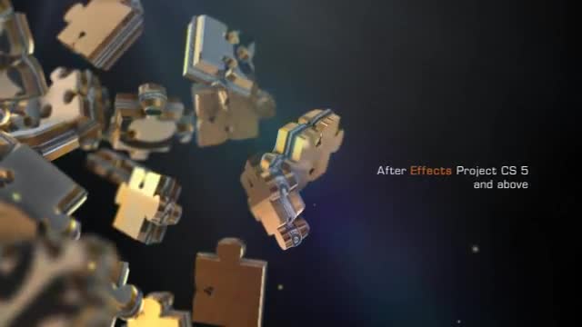 Gold Puzzle Videohive 8100059 After Effects Image 1