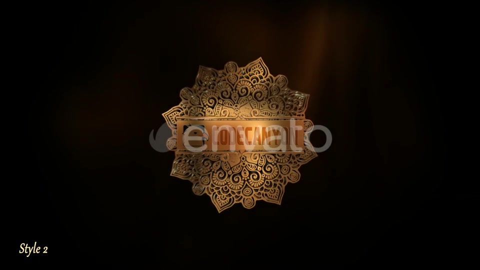 Gold Ramadan Kareem Videohive 21961387 After Effects Image 6