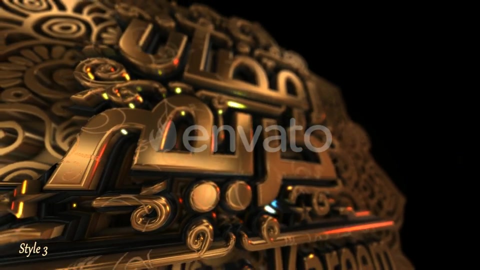 Gold Ramadan Kareem Videohive 21961387 After Effects Image 8