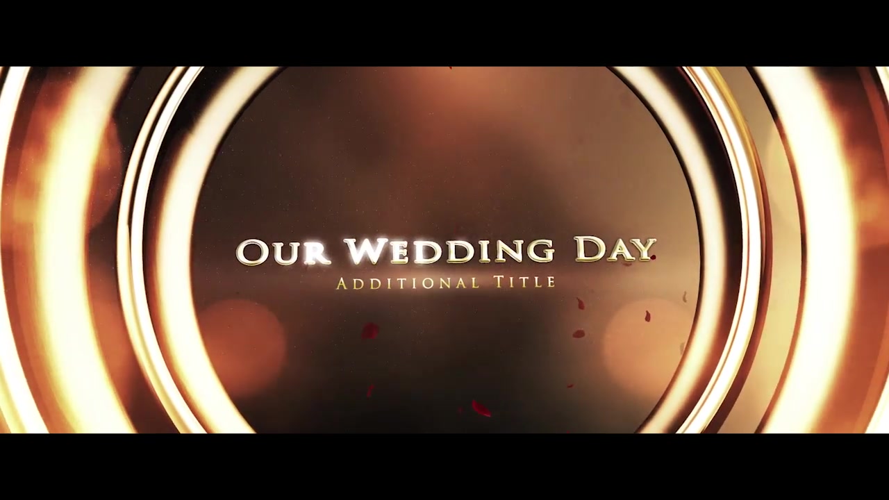 Gold Rings Opener Videohive 15619248 After Effects Image 10