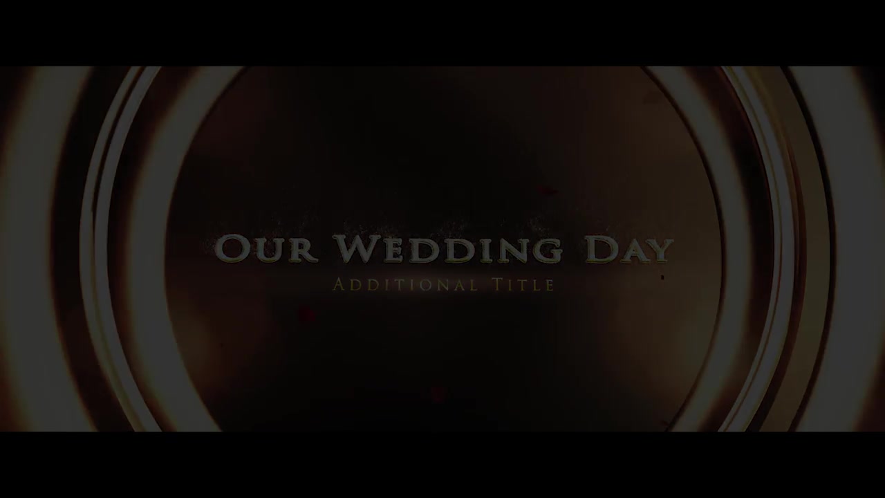 Gold Rings Opener Videohive 15619248 After Effects Image 4