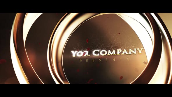 Gold Rings Opener - 15619248 Videohive Download