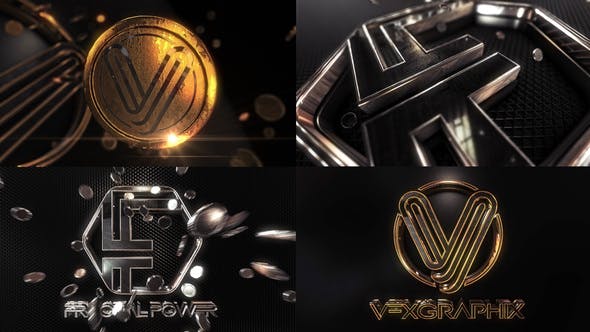 Gold & Silver Coin logo - 32751317 Videohive Download
