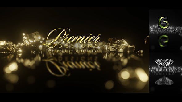 Gold Silver Shine And Logo Reveal - Videohive Download 33733369